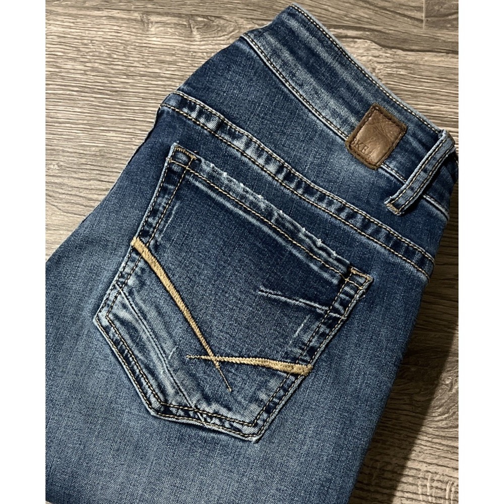 BKE Payton Skinny Stretch Mid Rise Distressed Jeans Size 27x33.5 (29x33)